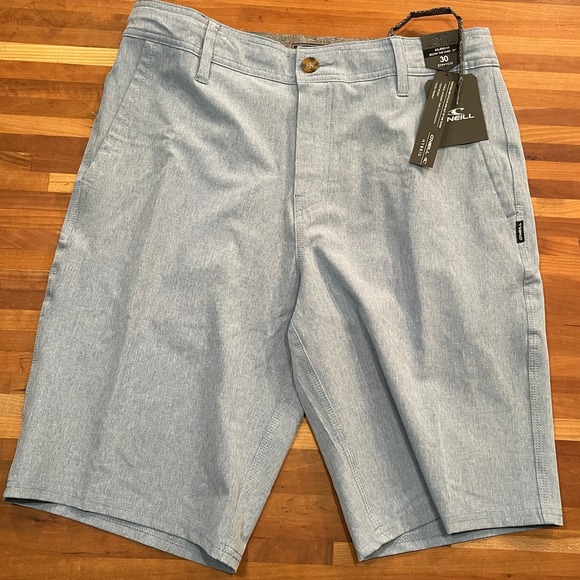 O'Neill Reserve Heather 21" Hybrid Shorts blue 30W - Picture 1 of 7